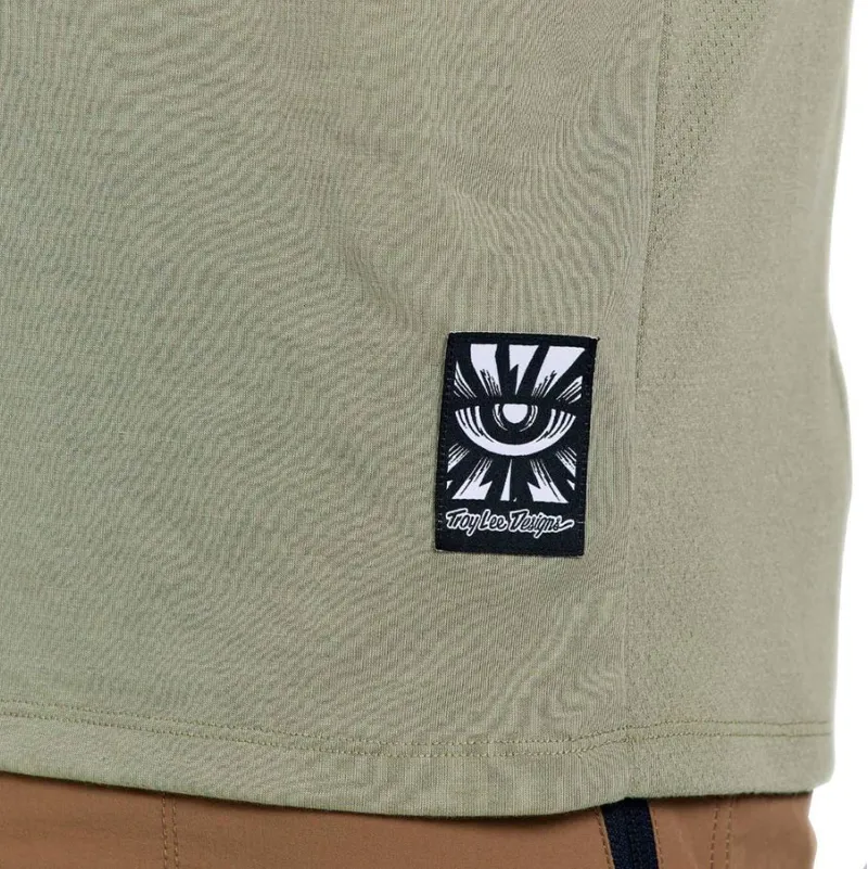 Troy Lee Designs Skyline Short Sleeve Ride Jersey Stamps Sage-8