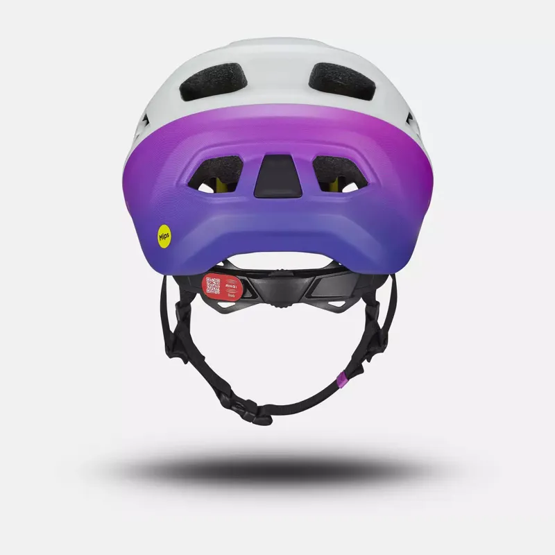 Specialized Camber MIPS MTB Helmet White Dune/Purple Orchid-3