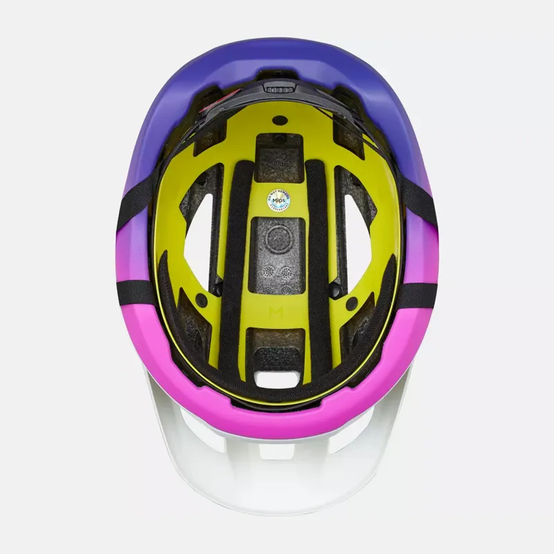 Specialized Camber MIPS MTB Helmet White Dune/Purple Orchid-6