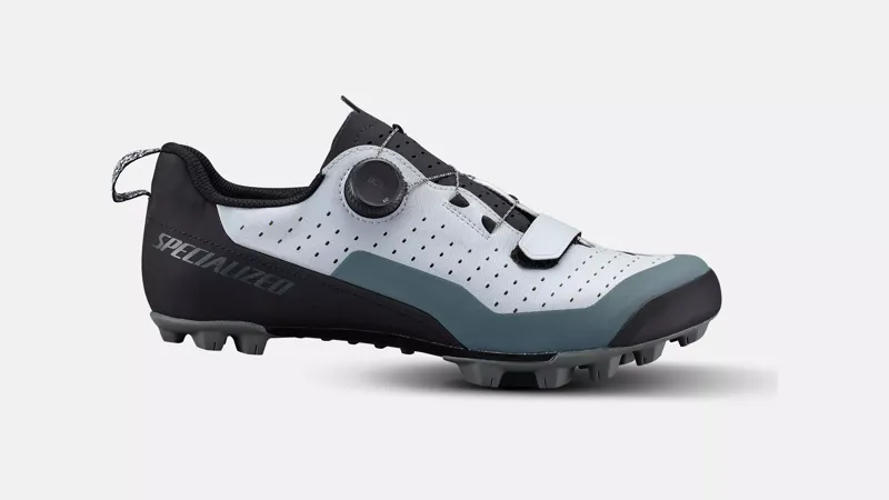 Recon 2.0 Gravel and Mountain Bike Shoe Dove Grey Crushed Emerald-4