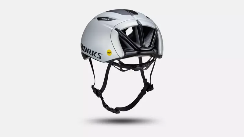 S-Works Evade 3 Silver Road Helmet-4