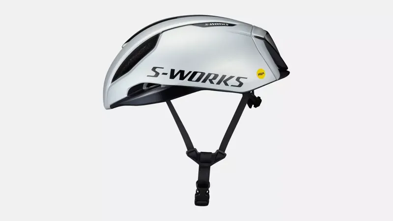 S-Works Evade 3 Silver Road Helmet-1