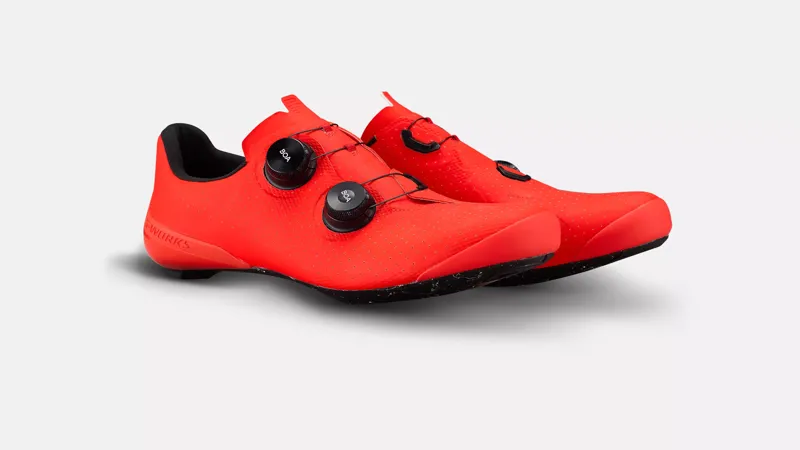 Specialized SWorks Torch Road Clip Shoe Red Black-10