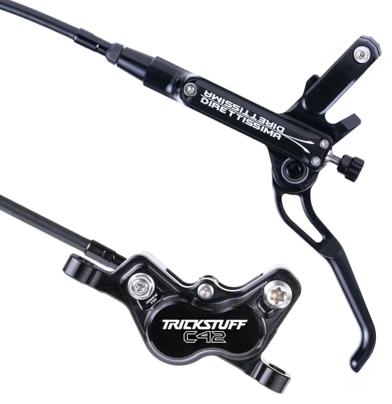 Trickstuff Direttissima Disc Brake Set Black/Black