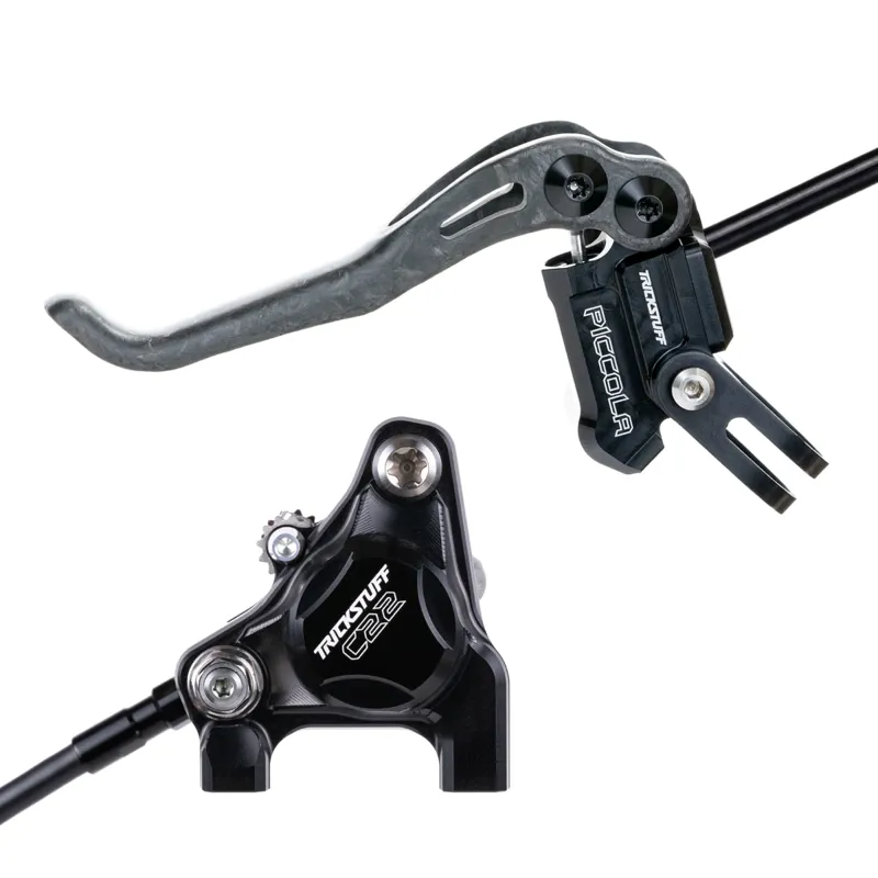 Trickstuff Piccola Disc Brake Set Flat Mount Black/Black