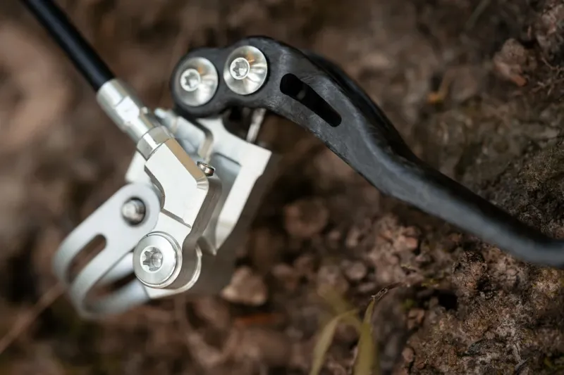 Trickstuff Piccola HD Disc Brake Set Post Mount 6/7/8 Black/Silver-4