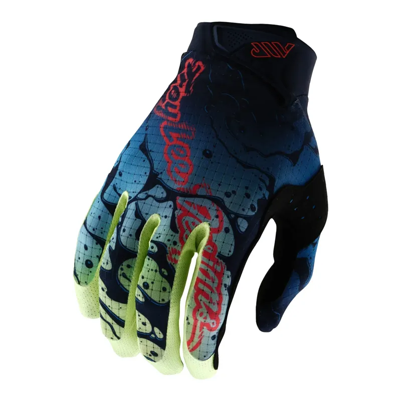 Troy Lee Air Drip Glove Yellow/Navy