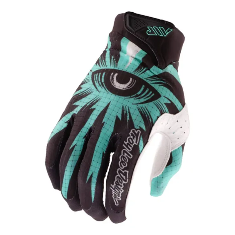 Troy Lee Air Cyclops MTB Glove Carbon Real Teal