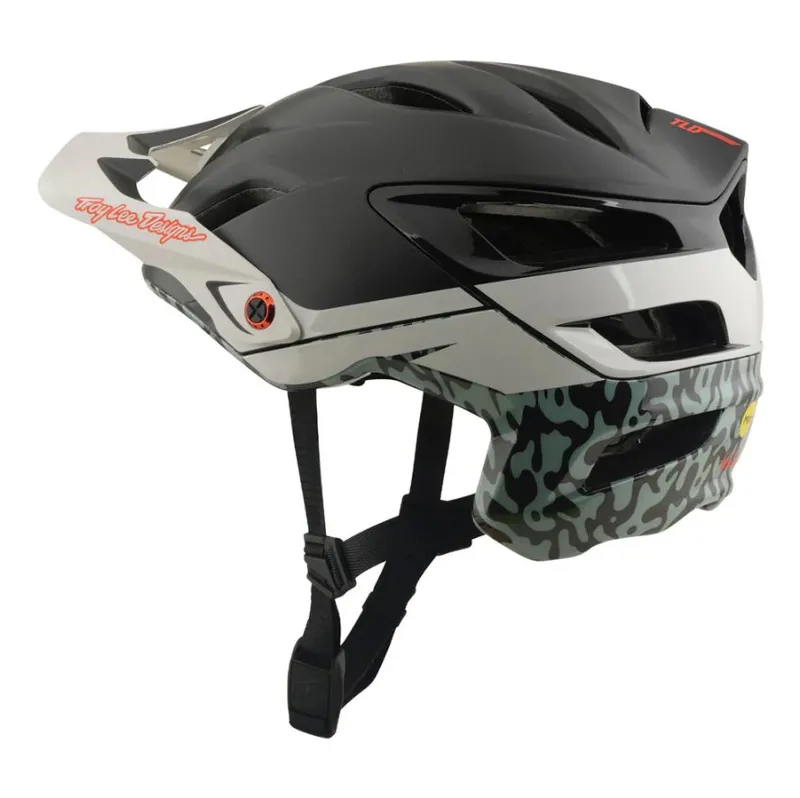 Troy Lee Designs A3 MIPS Helmet Halo Charcoal / Pumice-5