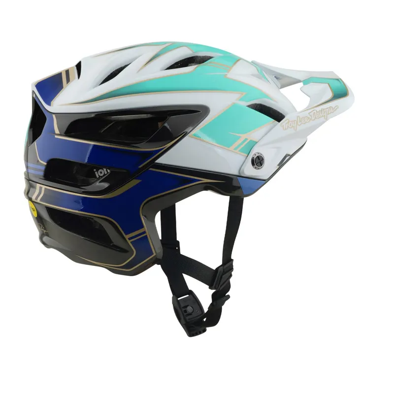 Troy Lee Designs A3 MIPS Helmet Electra White-4