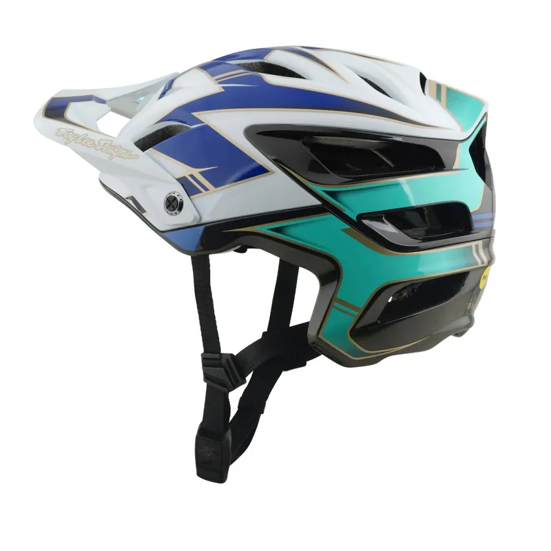 Troy Lee Designs A3 MIPS Helmet Electra White-2