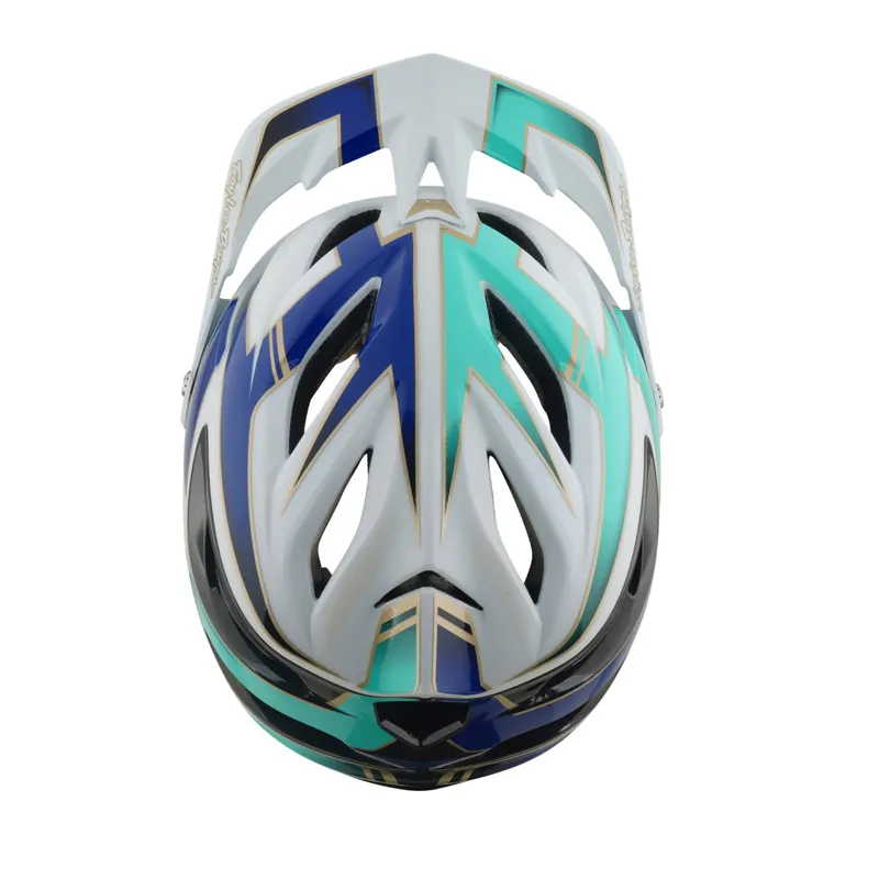 Troy Lee Designs A3 MIPS Helmet Electra White-7