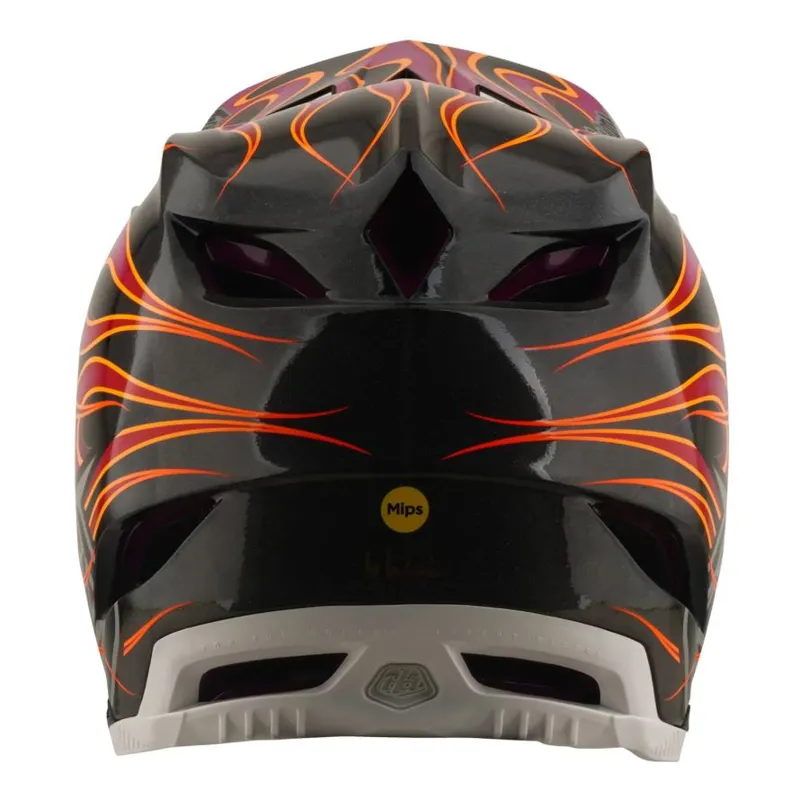 Troy Lee Designs D4 Carbon Helmet Torched Carbon / Magenta-3