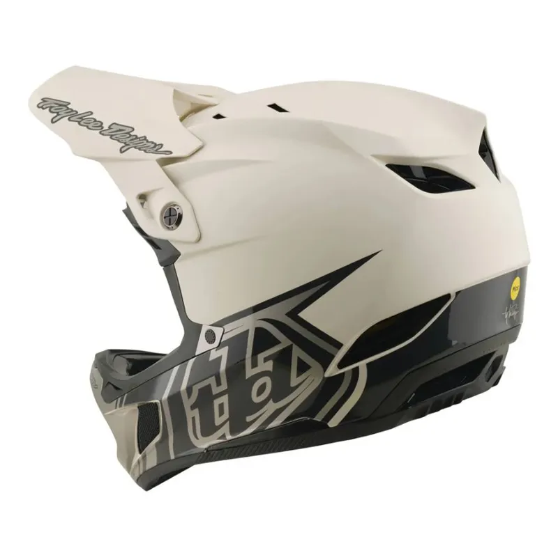 Troy Lee Designs D4 Composite Helmet Stealth Pumice-2