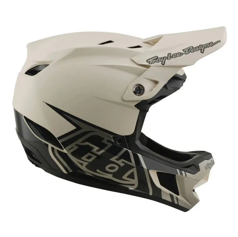 Troy Lee Designs D4 Composite Helmet Stealth Pumice-5