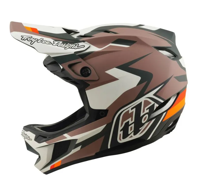 Troy Lee Designs D4 Polyacrylate Full Face MIPS MTB Helmet Roamer Clay-1