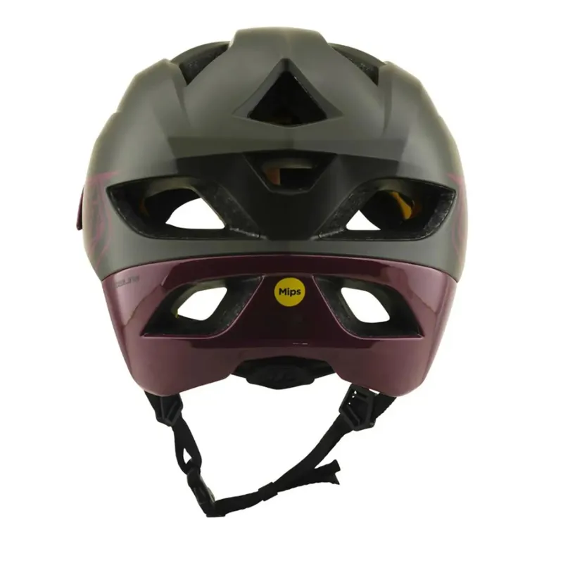Troy Lee Designs Flowline Helmet Point Caper / Prune-3