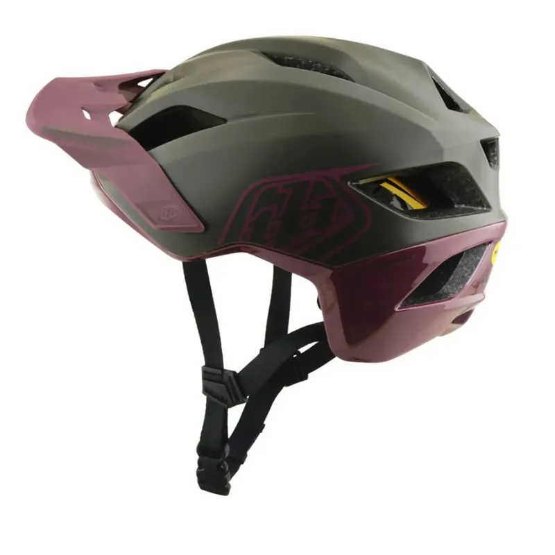 Troy Lee Designs Flowline Helmet Point Caper / Prune-4