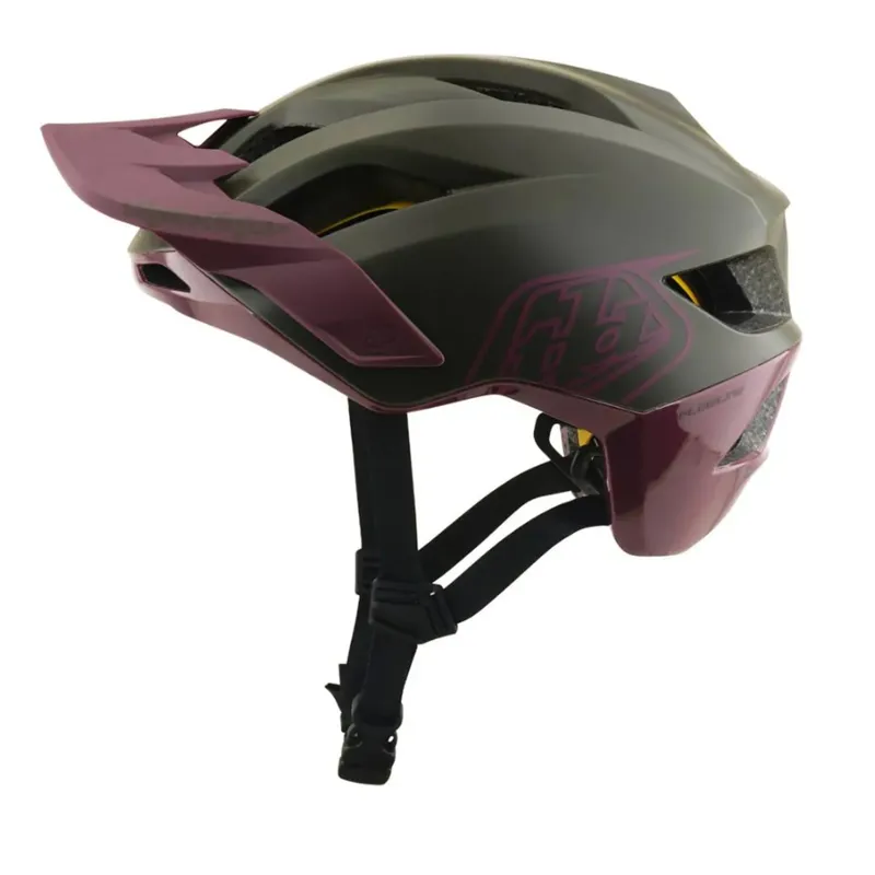 Troy Lee Designs Flowline Helmet Point Caper / Prune-5