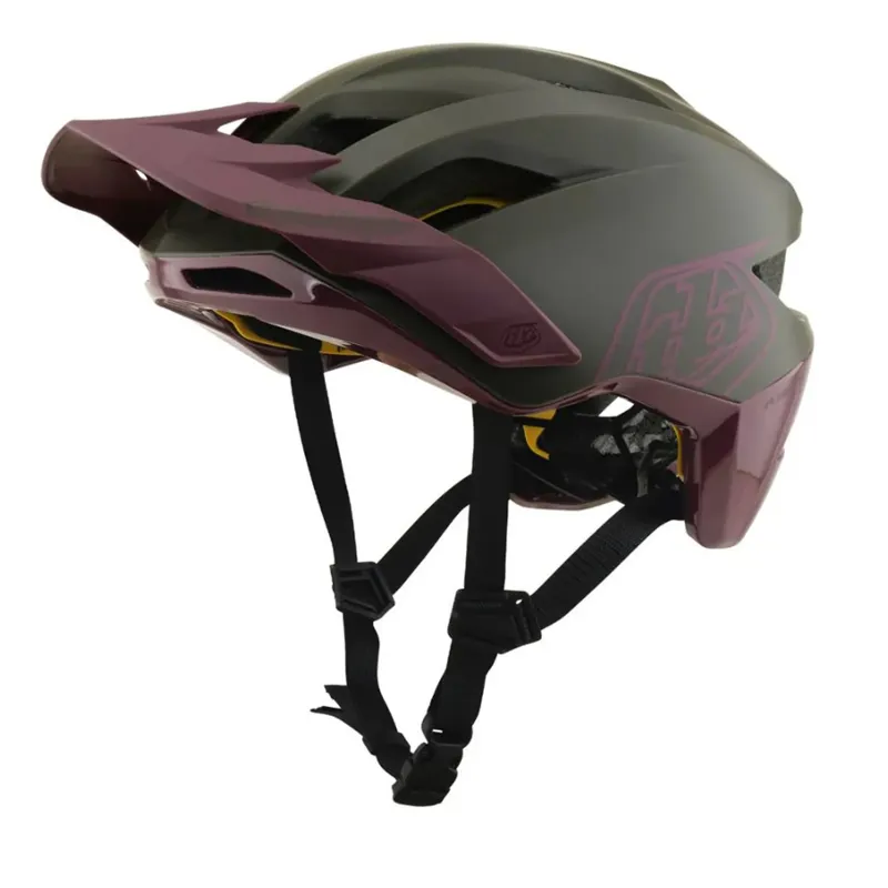 Troy Lee Designs Flowline Helmet Point Caper / Prune-6
