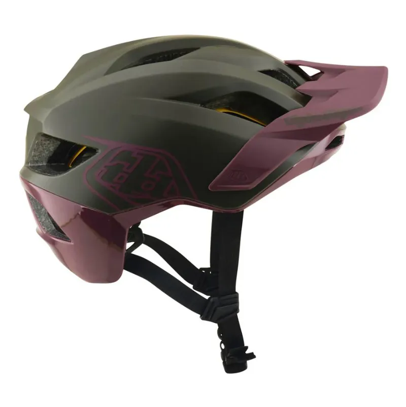 Troy Lee Designs Flowline Helmet Point Caper / Prune-1