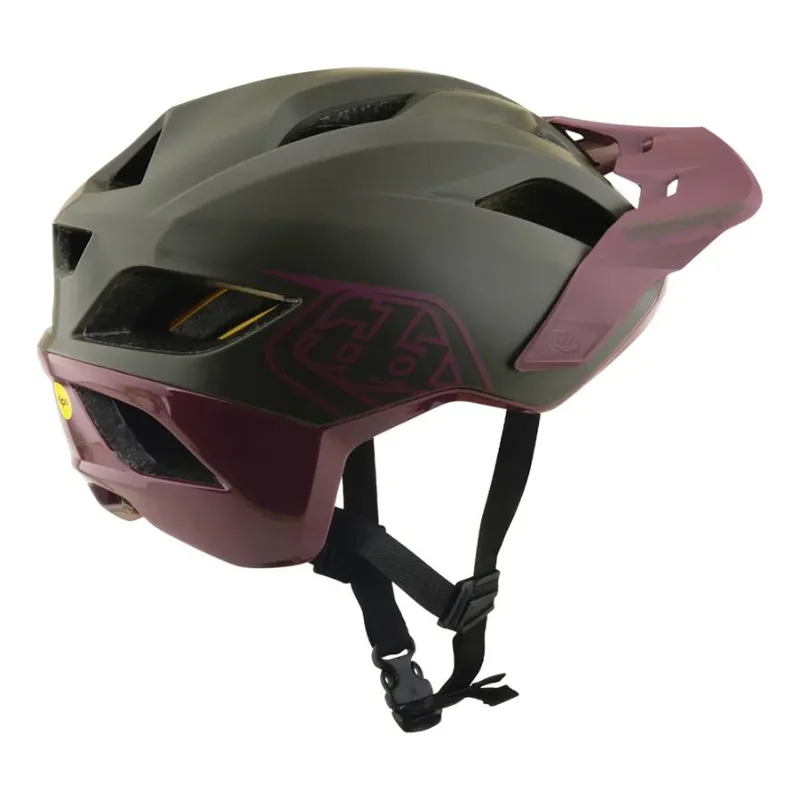 Troy Lee Designs Flowline Helmet Point Caper / Prune-2