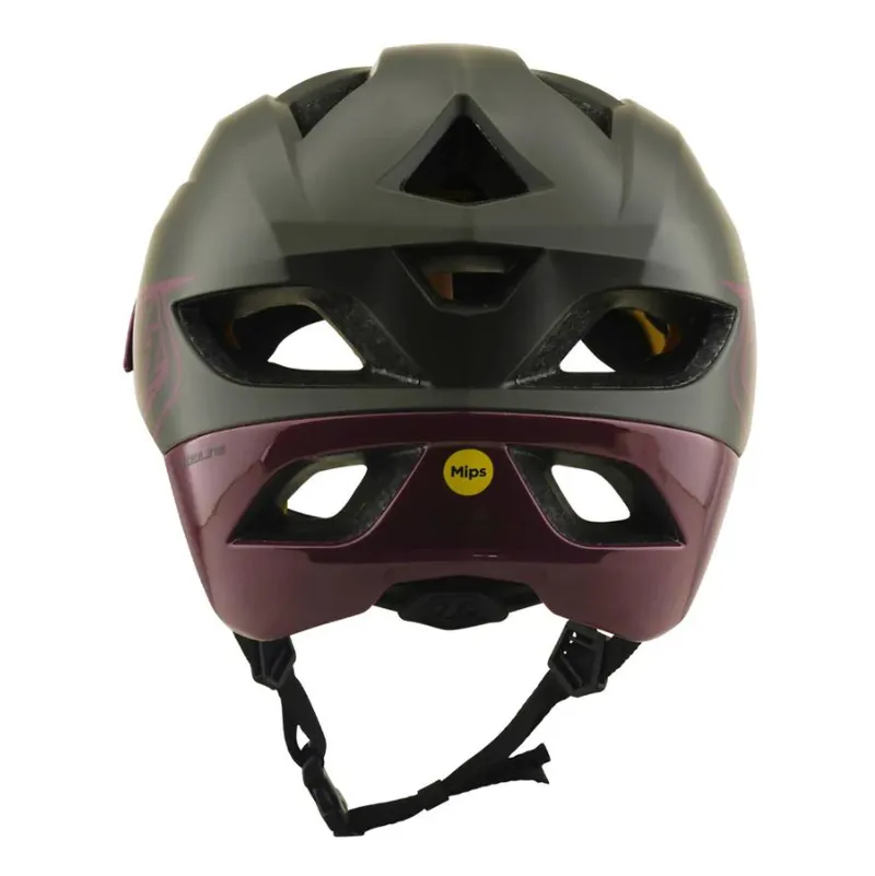 Troy Lee Designs Flowline Helmet Point Caper / Prune-3