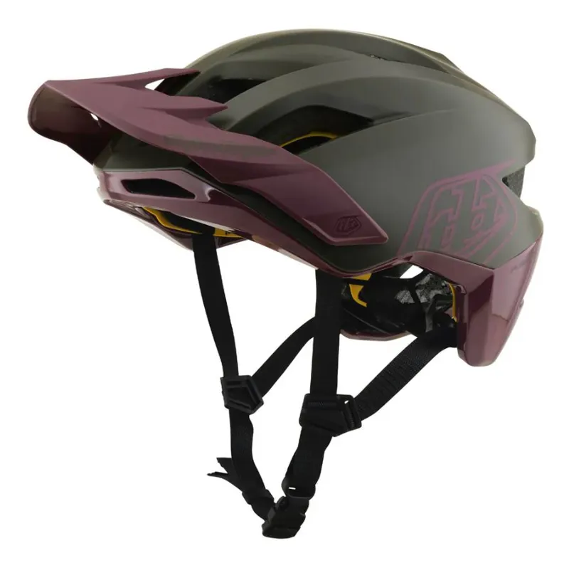 Troy Lee Designs Flowline Helmet Point Caper / Prune-6
