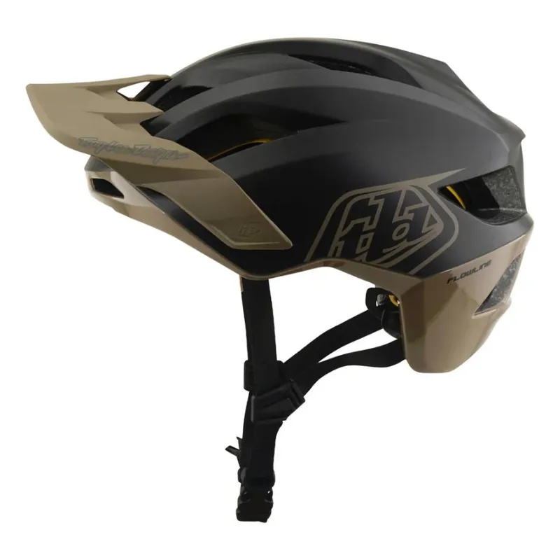 Troy Lee Designs Flowline Helmet Point Charcoal / Timber-5