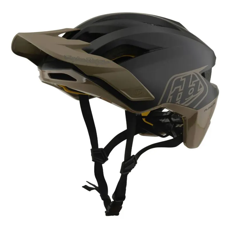 Troy Lee Designs Flowline Helmet Point Charcoal / Timber-6
