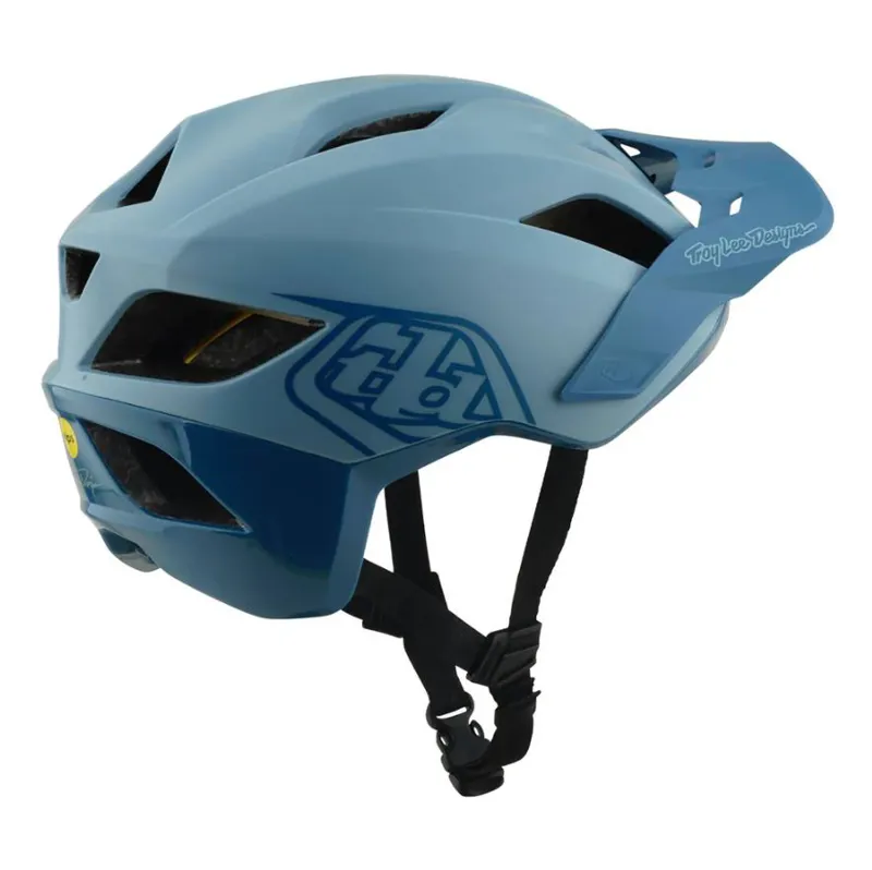 Troy Lee Designs Flowline helmet Point Dawn Blue / Sapphire-2