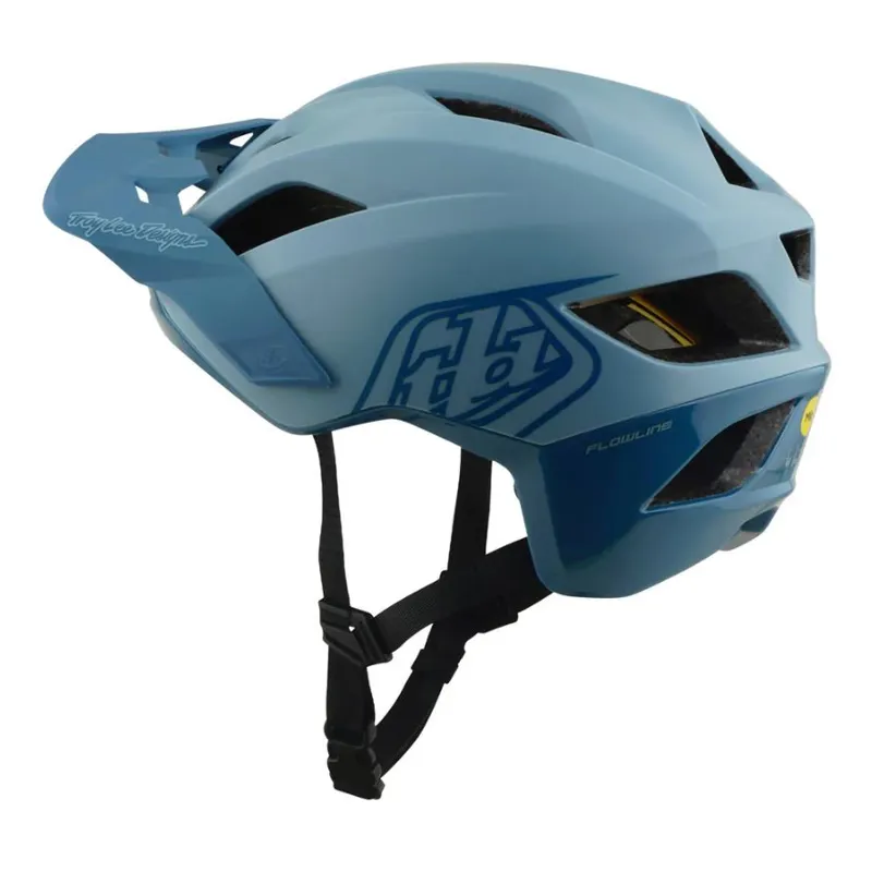 Troy Lee Designs Flowline helmet Point Dawn Blue / Sapphire-4