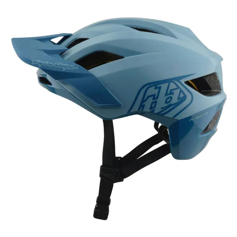 Troy Lee Designs Flowline helmet Point Dawn Blue / Sapphire-5