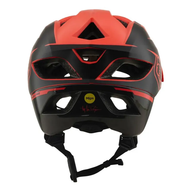 Troy Lee Designs Flowline SE Helmet Hydro Coral / Charcoal-3