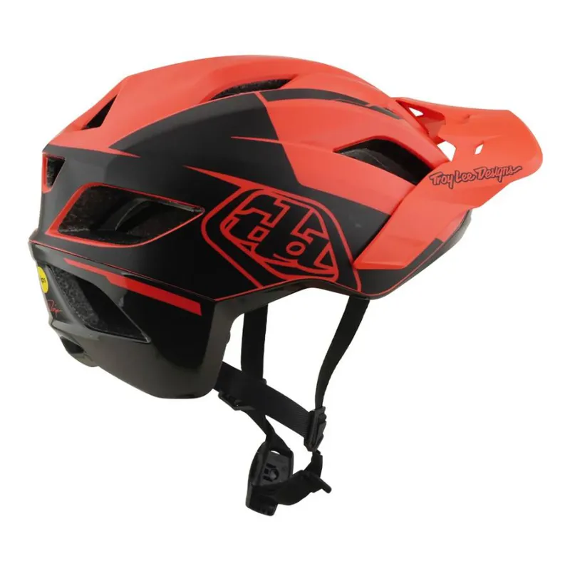 Troy Lee Designs Flowline SE Helmet Hydro Coral / Charcoal-4