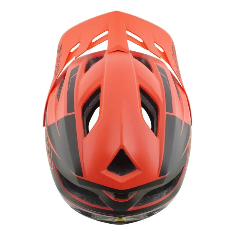 Troy Lee Designs Flowline SE Helmet Hydro Coral / Charcoal-7
