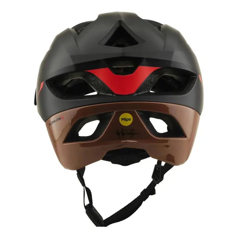 Troy Lee Designs Flowline SE helmet Stacks Charcoal / Sienna-3