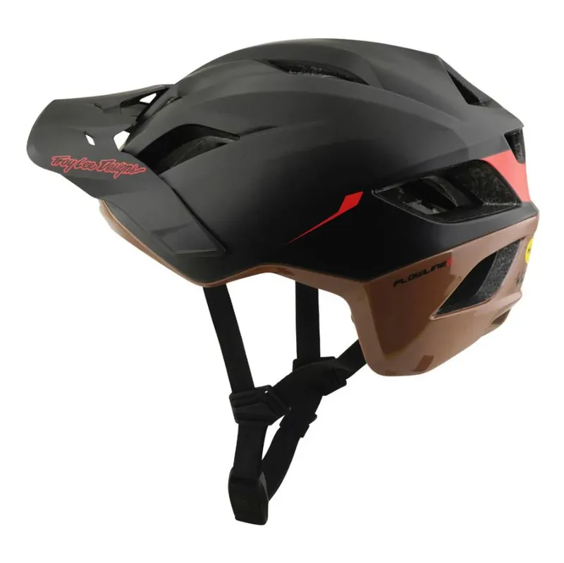 Troy Lee Designs Flowline SE helmet Stacks Charcoal / Sienna-6