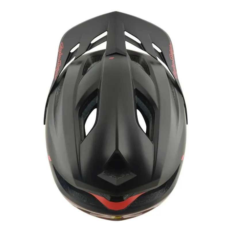 Troy Lee Designs Flowline SE helmet Stacks Charcoal / Sienna-7