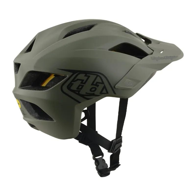 Troy Lee Designs Flowline Youth Helmet Point Army/Phantom-2