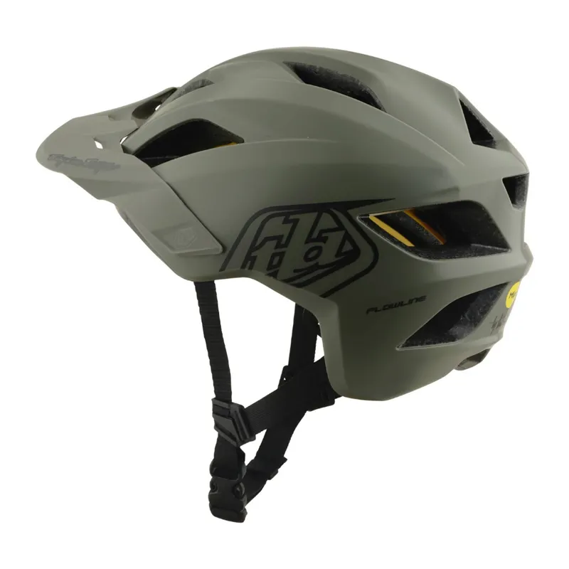 Troy Lee Designs Flowline Youth Helmet Point Army/Phantom-4