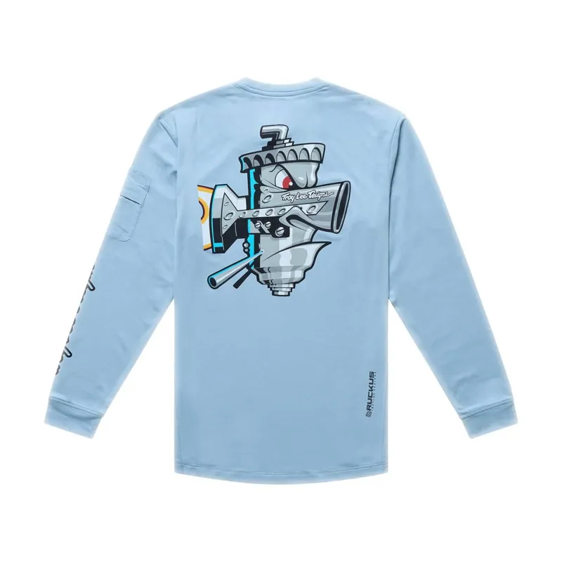 Troy Lee Designs Ruckus Ride Carbs Youth Long Sleeve Tee-1