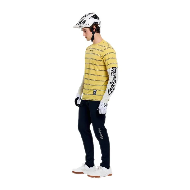 Troy Lee Designs Skyline Fakie Ride Long Sleeve T-Shirt Stripe Butter-10