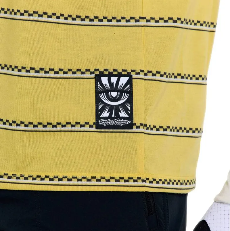 Troy Lee Designs Skyline Fakie Ride Long Sleeve T-Shirt Stripe Butter-7