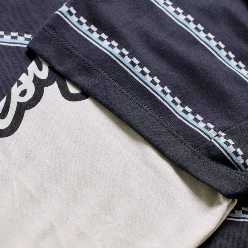 Troy Lee Designs Skyline Fakie Ride Long Sleeve T-Shirt Stripe Carbon-5