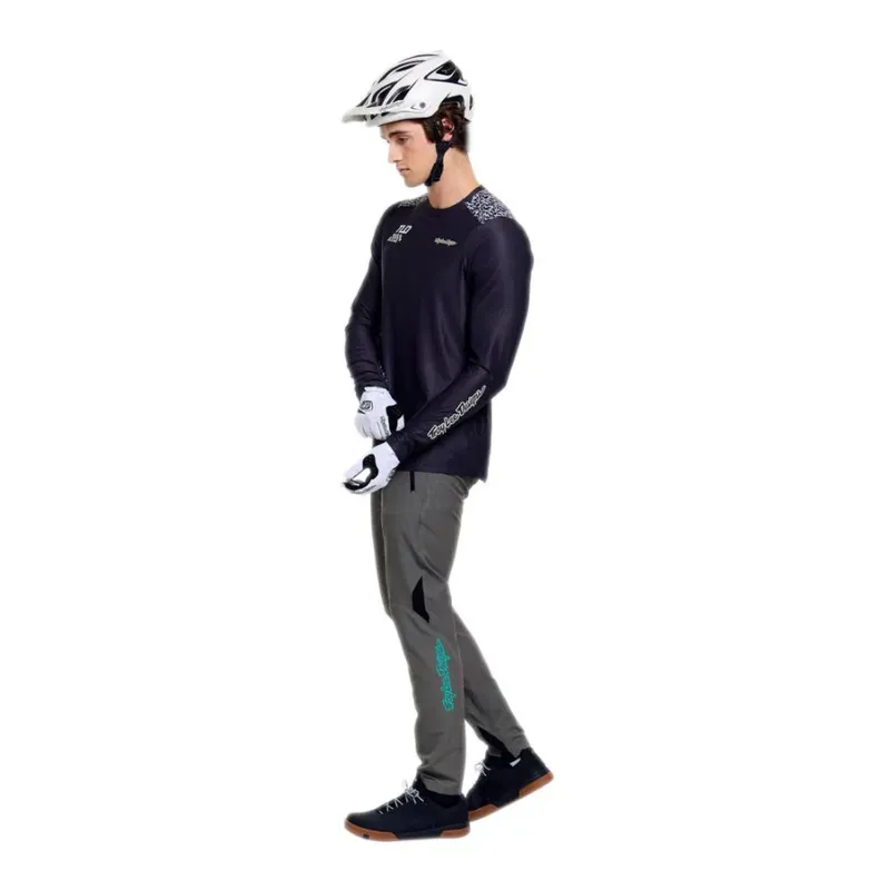 Troy Lee Designs Skyline Pro Air Long Sleeve Jersey Ridgeline Carbon-8
