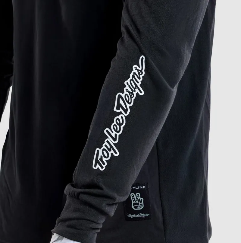 Troy Lee Designs Skyline Ride Long Sleeve T-Shirt Signature Black-12