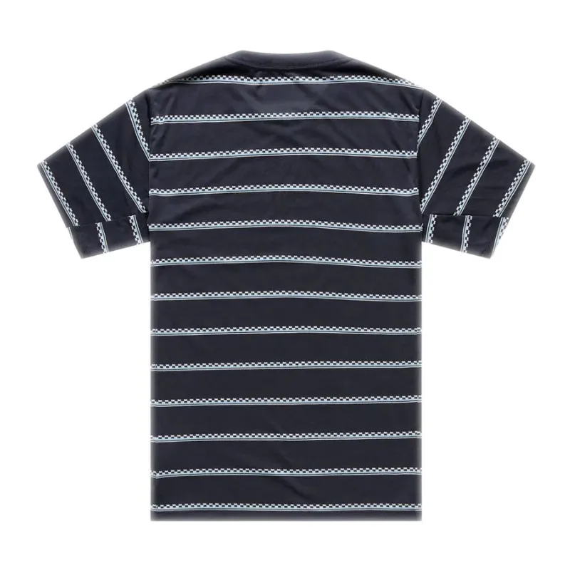 Troy Lee Designs Skyline Short Sleeve Ride Jersey Checked Out Carbon-1