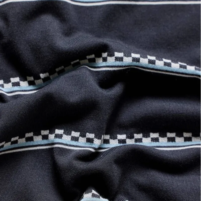 Troy Lee Designs Skyline Short Sleeve Ride Jersey Checked Out Carbon-4