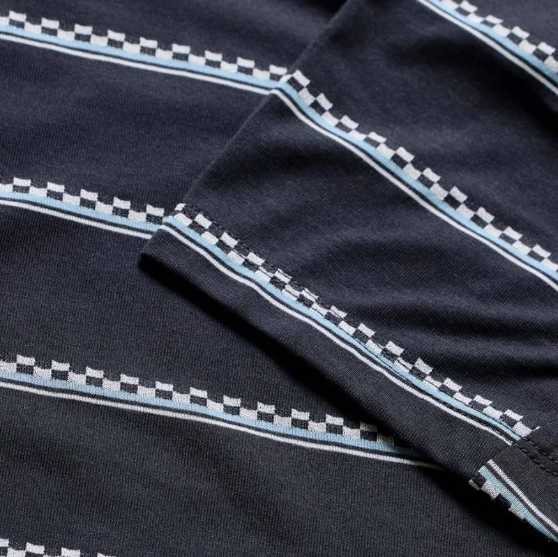 Troy Lee Designs Skyline Short Sleeve Ride Jersey Checked Out Carbon-5